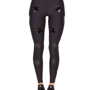 ultracor Black Star-Appliqué High-Rise Leggings